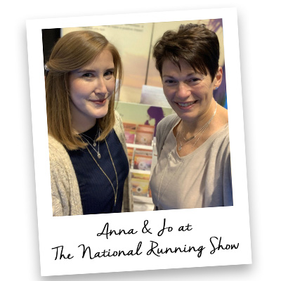 Anna and Jo at the National Running Show