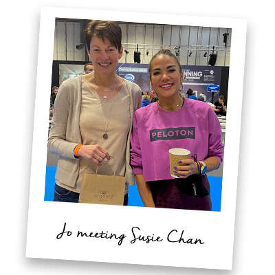 Jo Stroud and Susie Chan