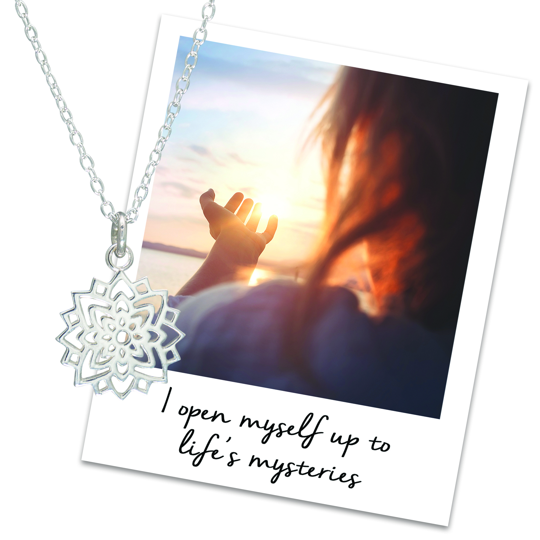 Crown Chakra Mantra Affirmation Jewellery