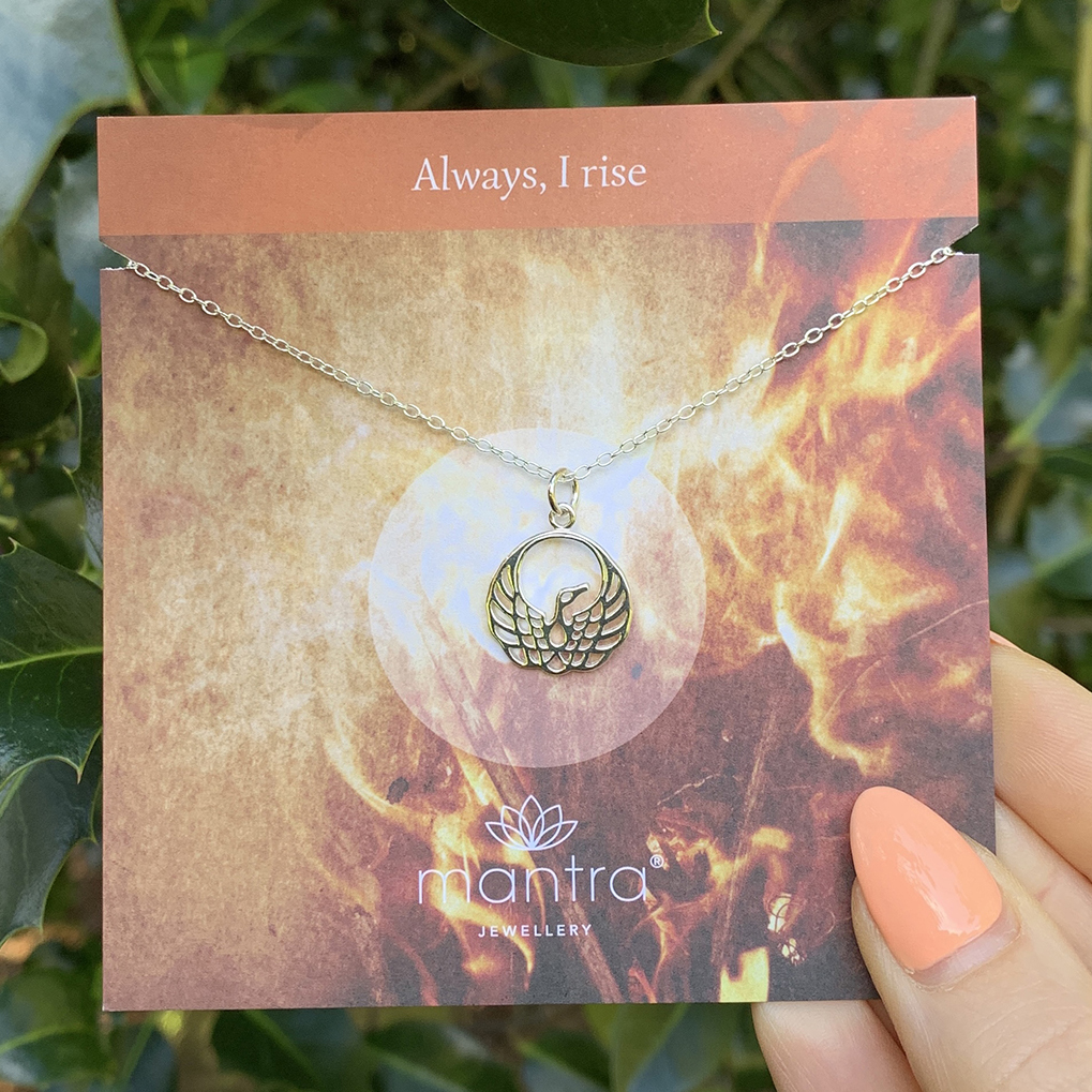 Phoenix Mantra Necklace