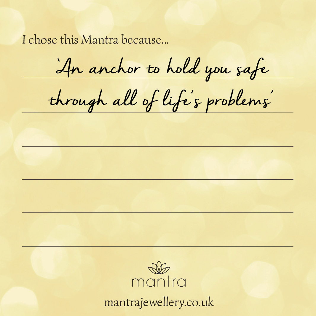 Mantra Anchor for Calmness