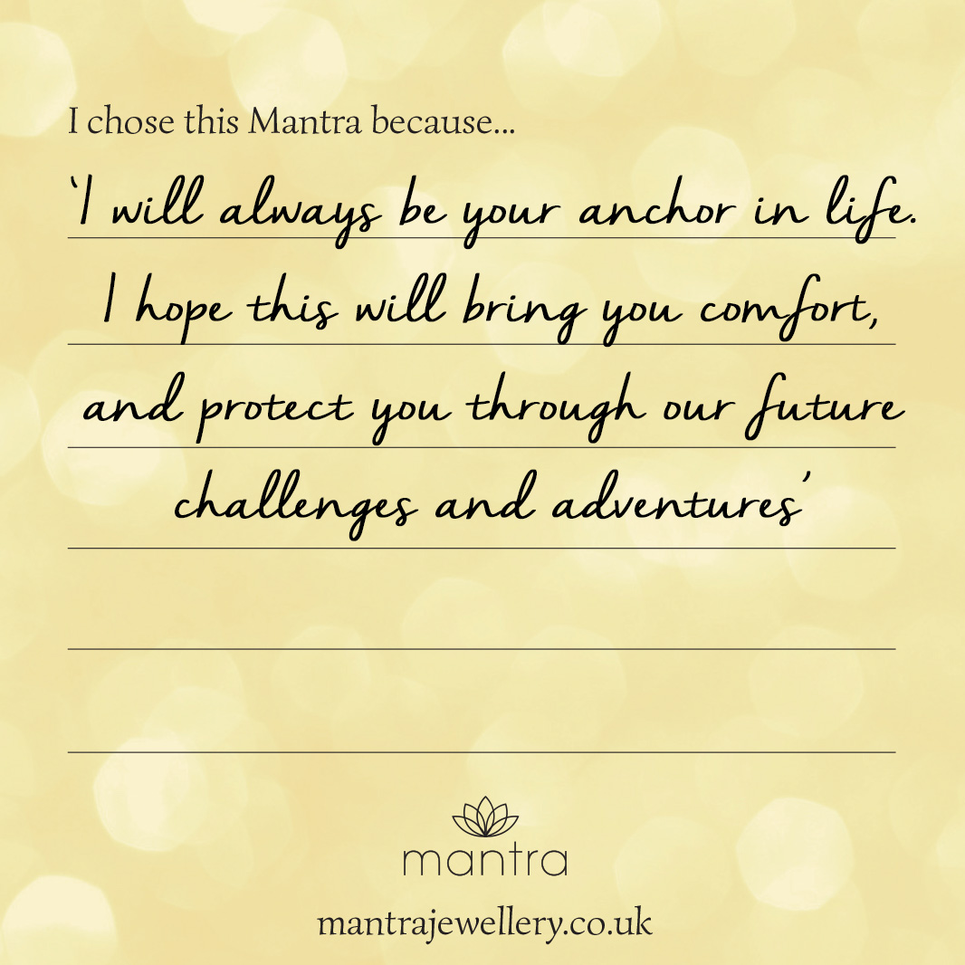 Mantra Anchor for Calmness