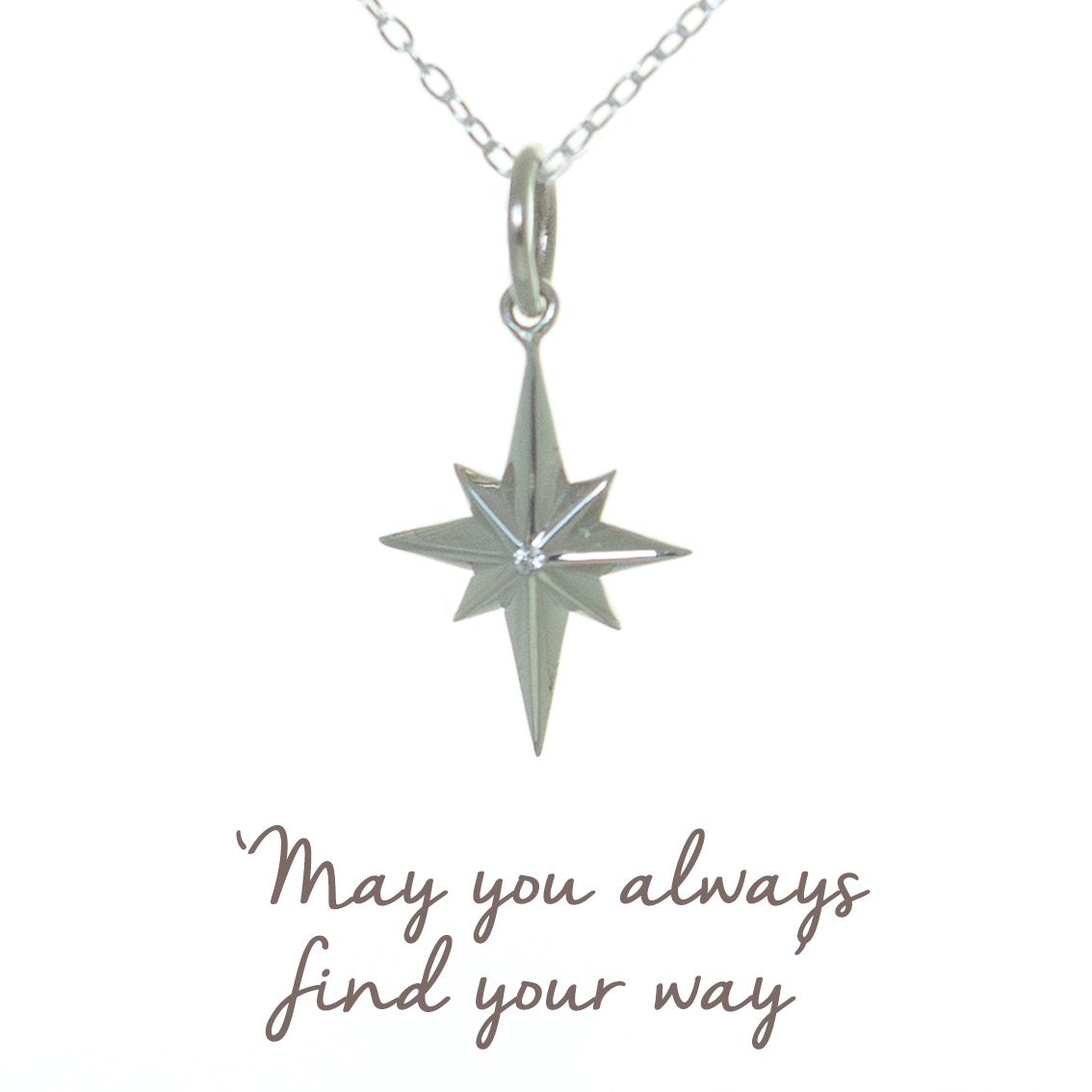 north star necklace