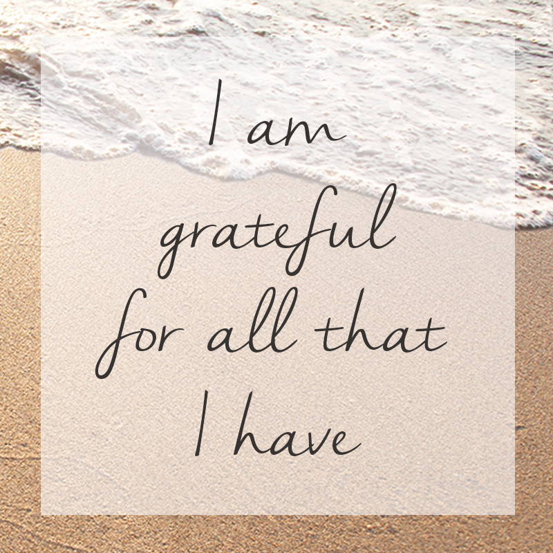 I am grateful