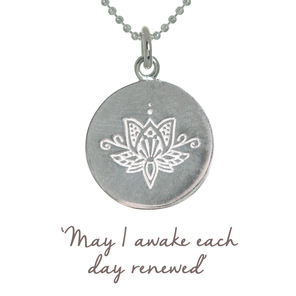 lotus neckace lotus necklace