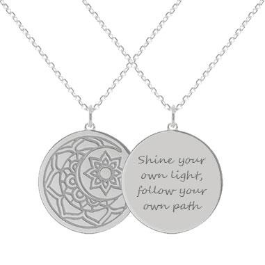 Personalised myMantra necklace