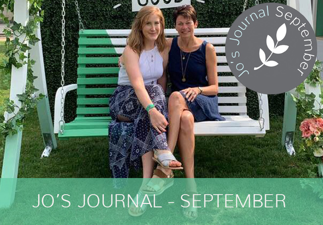 Jo's Journal September