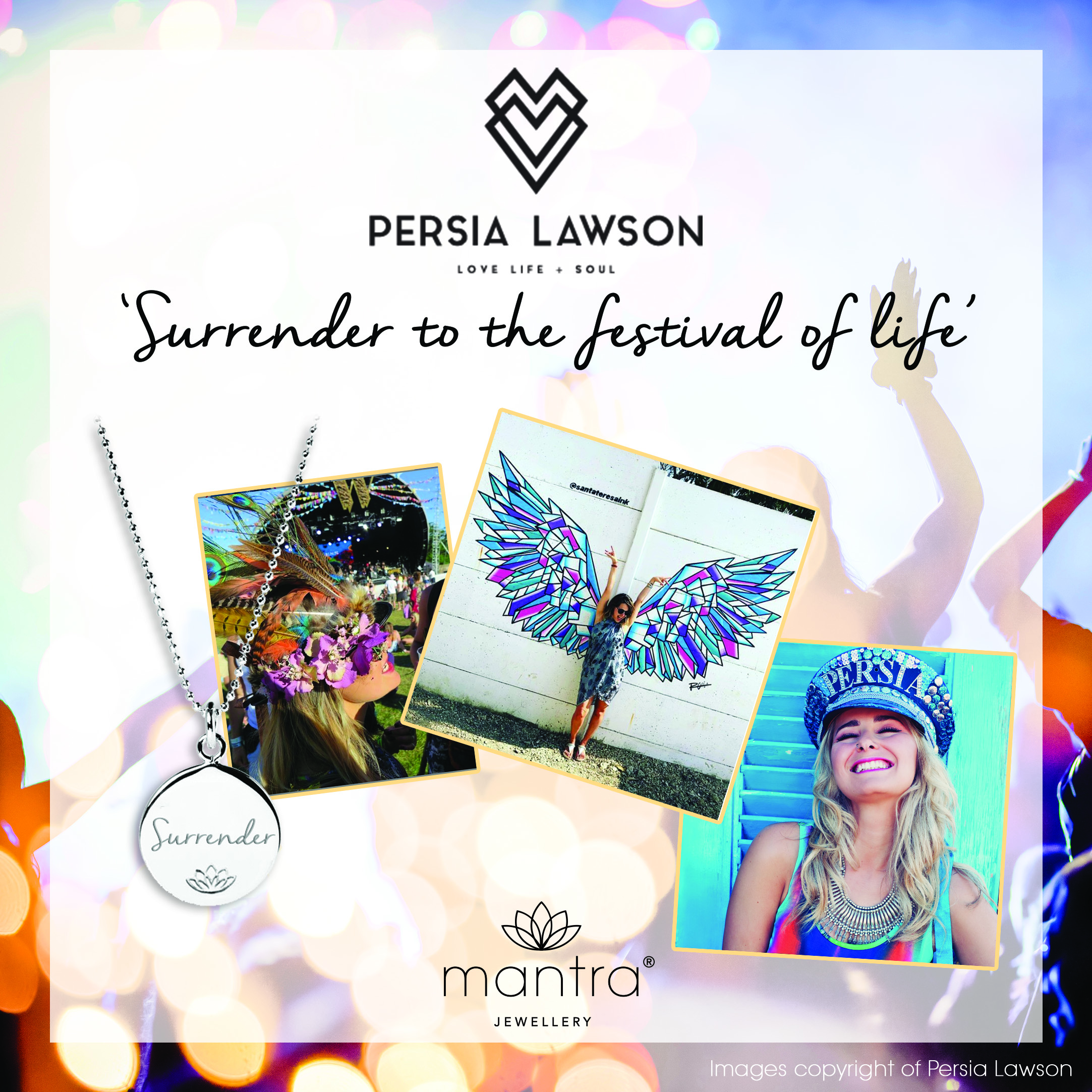 Persia Lawson Surrender Necklace Story Board