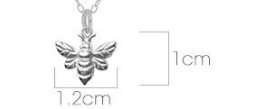 bee necklace dimensions