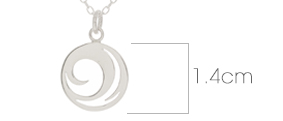 mantra wave necklace dimensions