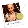 Personalised Mantra Necklace as seen on Rita Ora