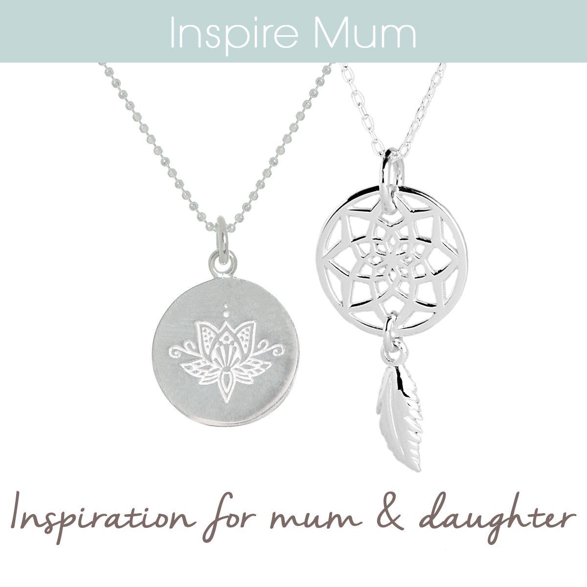 Sterling Silver Angel Necklace Mum CHOOSE AGE Birthday Present Gift Jewellery