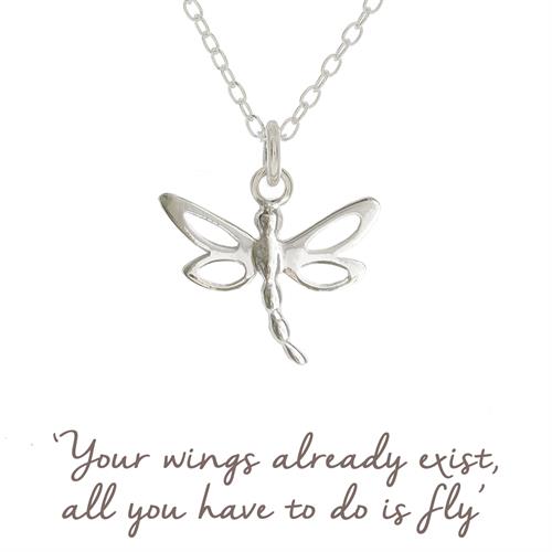 Buy Dragonfly Necklace | Sterling Silver