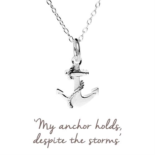 Buy Anchor Necklace | Sterling Silver, for Protection