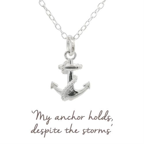 Buy Anchor Necklace | Sterling Silver, for Protection