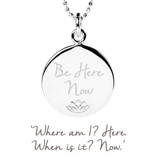 Buy Be Here Now Necklace | Sterling Silver, Gold & Rose Gold