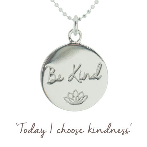 Buy Be Kind Necklace | Sterling Silver, Gold & Rose Gold