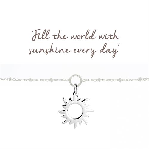 Buy Sun Charm Bracelet | Sterling Silver