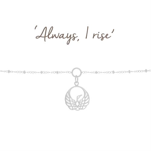 Buy Phoenix Charm Bracelet | Sterling Silver & Gold