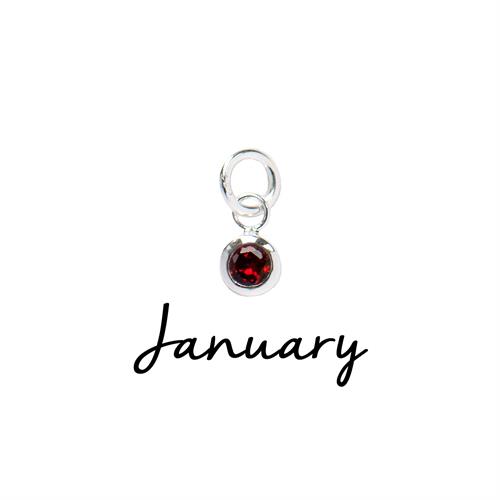 Buy January CZ Birthstone | Sterling Silver