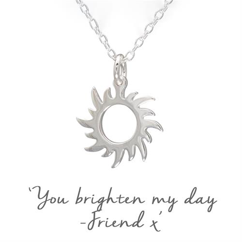 Buy Sunshine Friendship Necklace | Sterling Silver