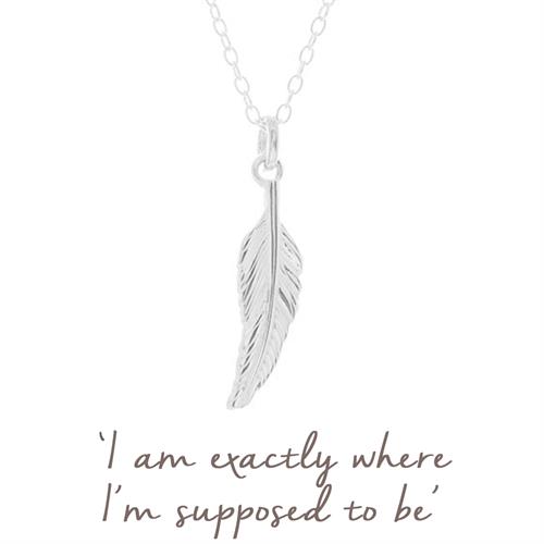 Buy Feather Necklace | Sterling Silver