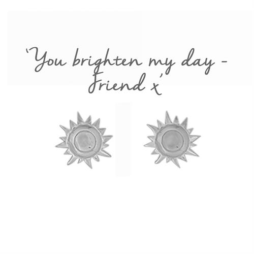 Buy Sunshine Friendship Earrings | Sterling Silver