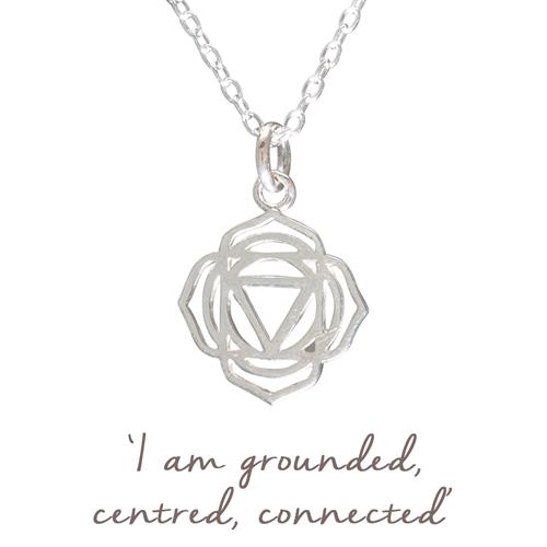 Buy Root Chakra Necklace | Sterling Silver