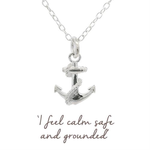 Buy Anchor Necklace | Sterling Silver, for Calmness