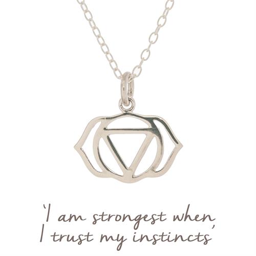 Buy Brow Chakra Necklace | Sterling Silver