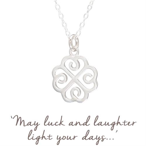 Buy Lucky Clover Necklace | Sterling Silver