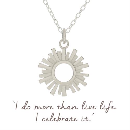Buy Celebrate Life Starburst Necklace | Sterling Silver