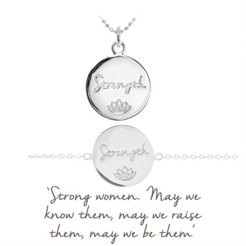 Buy Female Strength Gift Set | Sterling Silver, Gold and Rose Gold