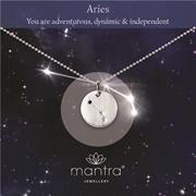 Personalised Aries Star Map Necklace Gifts