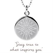 Sterling silver Inspiring Star Necklace