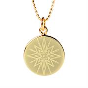 Gold Inspiring Star Necklace