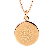 Rose Gold Inspiring Star Necklace