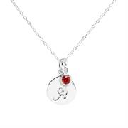 November CZ Birthstone Pendant