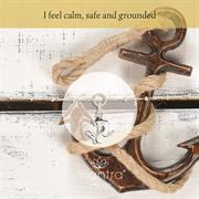 Anchor Charm Bracelet for Calmness Yoga Mindfulness and Meditation