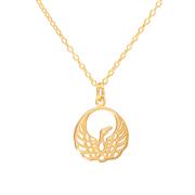 Sterling Silver Phoenix Necklace for her