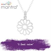 Sterling Silver Childrens Daisy Necklace