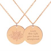 Buy Ornate Lotus MyMantra Set | Sterling Silver, Gold and Rose Gold