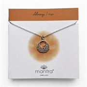 Sterling Silver Phoenix Necklace & Bracelet Gift Set