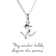 Sterling Silver Anchor necklace