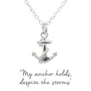 Sterling Silver Anchor necklace