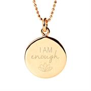 Personalised I Am Enough Necklace