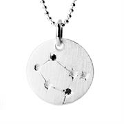 Gold Gemini Zodiac Constellation Necklace