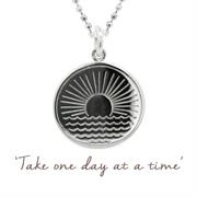 Gold One day at a Time Necklace