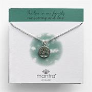 Sterling Silver Family Tree Necklace Gifts for Her