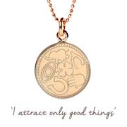 Rose Gold Lucky Symbols Necklace